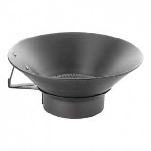 EGOUTTOIR POMMES FRITES ALUMINIUM NOIR Ø41CM CUISIMAT dans EGOUTOIRS