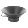 EGOUTTOIR POMMES FRITES ALUMINIUM NOIR Ø41CM CUISIMAT dans EGOUTOIRS
