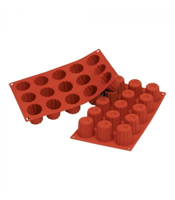 MOULE EN SILICONE MINI BORDELAIS MEDIUM SILICON FLEX dans MOULES PATISSERIES