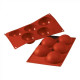 MOULE EN SILICONE DEMI-SPHERE 5 EMPREINTES SILICON FLEX
