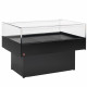 VITRINE SELF-SERVICE REFRIGEREE PANORAMIQUE NOIR 150CM DIAMOND
