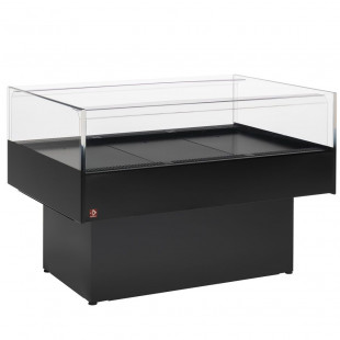 VITRINE SELF-SERVICE REFRIGEREE PANORAMIQUE NOIR 150CM DIAMOND dans COMPTOIR PANORAMIQUE