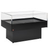 VITRINE SELF-SERVICE REFRIGEREE PANORAMIQUE NOIR 150CM DIAMOND dans COMPTOIR PANORAMIQUE