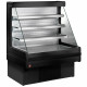 MEUBLE MURAL REFRIGERE SOFT-DRINK - PRODUIT LAITIER 150CM NOIR DIAMOND