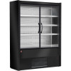 MEUBLE MURAL REFRIGERE PORTES BATTANTES NOIR 100CM DIAMOND dans VITRINES MURALE