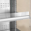 MEUBLE MURAL REFRIGERE VENTILE AVEC PORTES COULISSANTES EN VERRES NOIR 120CM DIAMOND dans VITRINES MURALE