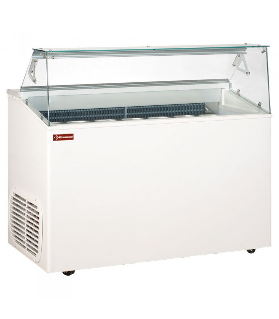 COMPTOIR PRESENTOIR A CREME GLACE 7 BACS DIAMOND dans COMPTOIR A GLACES