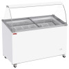 CONSERVATEUR COMPTOIR A GLACES 381LT COUVERCLES COULISSANTS SUR ROULETTES 1305MM DIAMOND dans COMPTOIR A GLACES