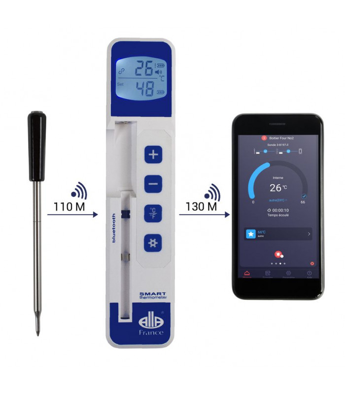 SONDE THERMOMETRE BLUETOOTH ALLA dans THERMOMETRES