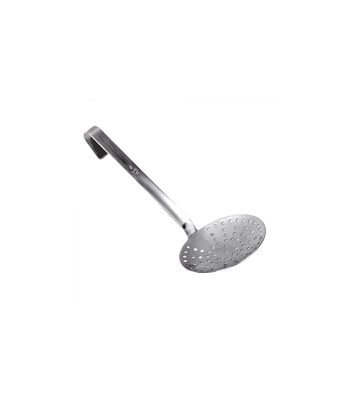 ECUMOIRE Ø12CM MANCHE COURT CUISIMAT dans LOUCHES