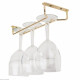 SUPPORT POUR VERRES A PIED 255MM EN LAITON BEAUMONT
