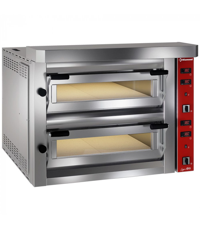 FOUR ELECTRIQUE A PIZZAS 2X4 PIZZAS DIAMOND dans FOUR PIZZA
