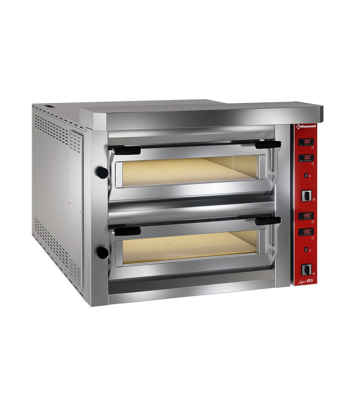 FOUR ELECTRIQUE A PIZZAS 2X6 PIZZAS DIAMOND dans FOUR PIZZA