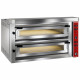 FOUR ELECTRIQUE A PIZZAS 2X6 PIZZAS Ø350MM - FULL PIERRE REFRACTAIRE DIAMOND