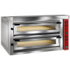 FOUR ELECTRIQUE A PIZZAS 2X6 PIZZAS Ø350MM - FULL PIERRE REFRACTAIRE DIAMOND dans FOUR PIZZA