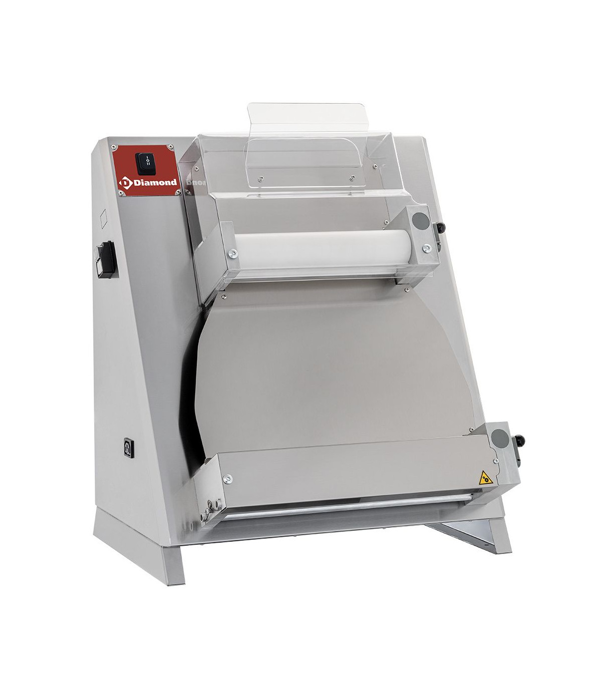 LAMINOIR Ø420MM 2 ROULEAUX EN INOX + PEDALE DIAMOND dans LAMINOIR
