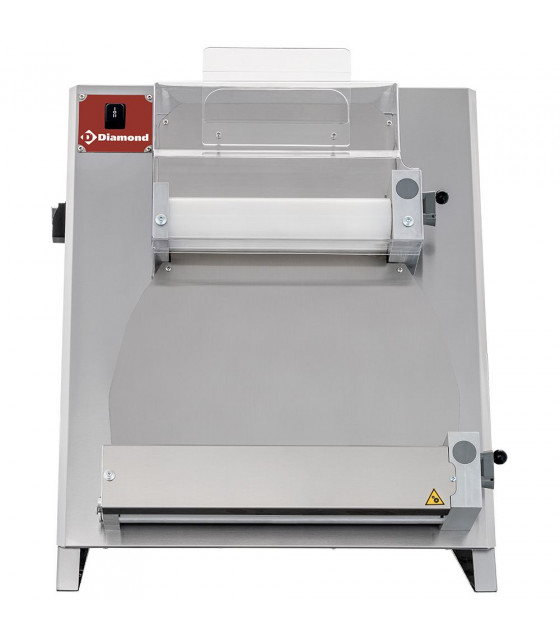 LAMINOIR Ø420MM 2 ROULEAUX EN INOX + PEDALE DIAMOND dans LAMINOIR