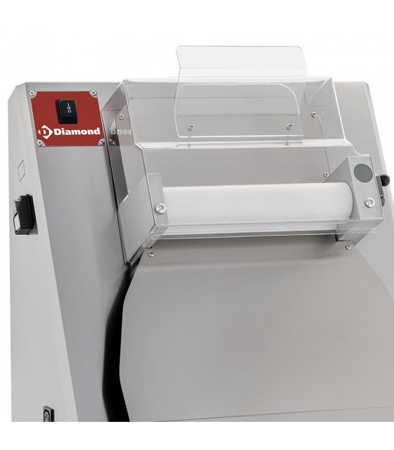 LAMINOIR Ø420MM 2 ROULEAUX EN INOX + PEDALE DIAMOND dans LAMINOIR