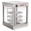 VITRINE CHAUFFANTE ROTATIVE Ø38CM DIAMOND dans VITRINE CHAUFFANTE