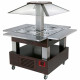 ILOT BUFFET CHAUFFANT BAIN-MARIE 4X1/1H150 BOIS WENGE DIAMOND