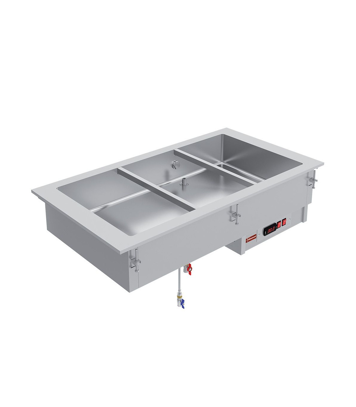 ELEMENT BAIN MARIE 5X GN1/1 DIAMOND dans ENCASTRABLE