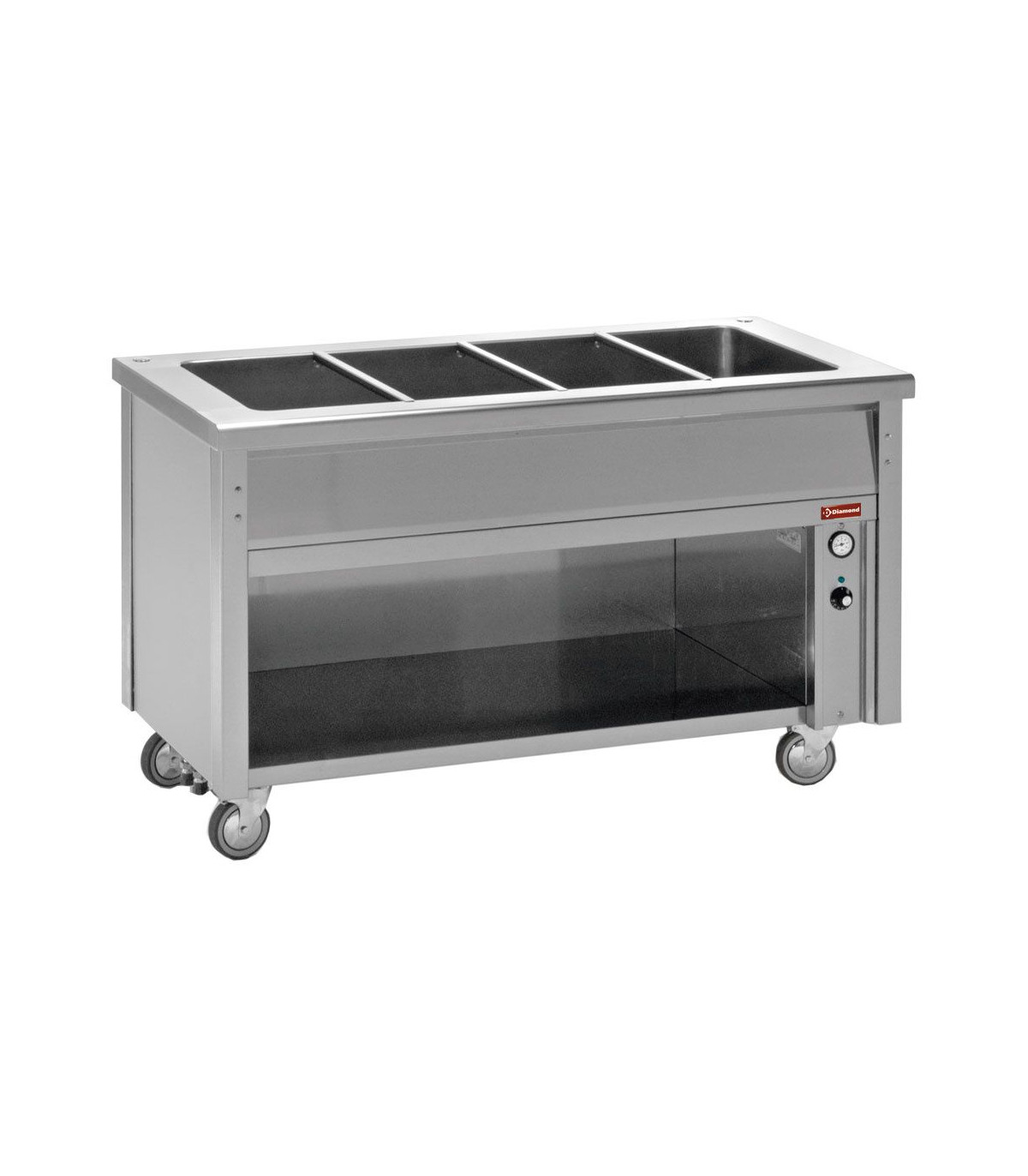 ELEMENT BAIN-MARIE SUR ARMOIRE OUVERTE 3GN/1 DIAMOND dans BAIN-MARIE