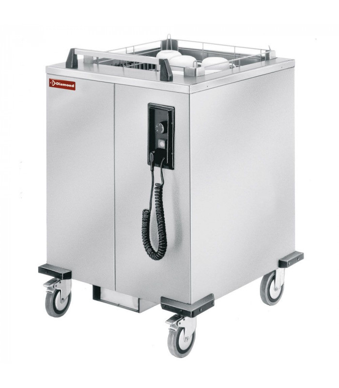 CHARIOT A RESSORTS CHAUFFE A PAN.500X500 MM DIAMOND dans CHAUFFE ASSIETTES