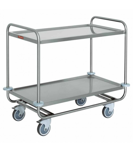 CHARIOT DE SERVICE 2 NIVEAUX + PROTECTION  DIAMOND dans CHARIOT DE DEBARRASSAGE