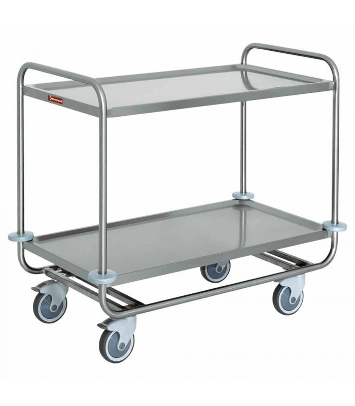 CHARIOT DE SERVICE 2 NIVEAUX + PROTECTION  DIAMOND dans CHARIOT DE DEBARRASSAGE
