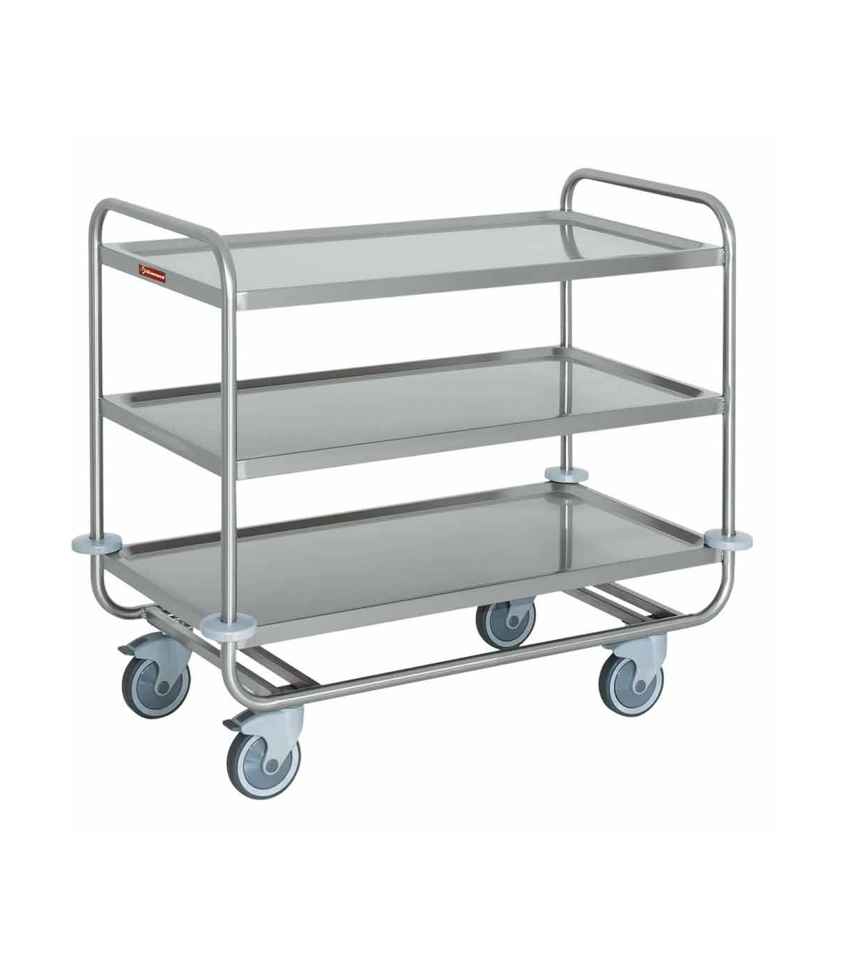 CHARIOT DE SERVICE 3 NIVEAUX + PROTECTION  DIAMOND dans CHARIOT DE DEBARRASSAGE