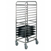 ECHELLE A PLATINES INOX 14NIV DIAMOND dans CHARIOT ECHELLE
