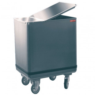 TREMIE SUR ROUES EN INOX 125LT DIAMOND dans CHARIOT DE DEBARRASSAGE