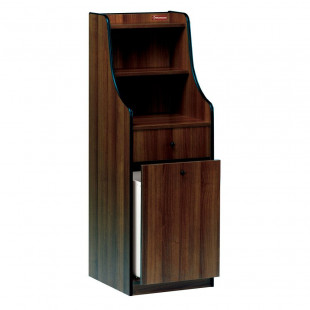 MEUBLE DE SERVICE 2 TIROIRS 2 PORTES WENGE dans MOBILIER SALLE