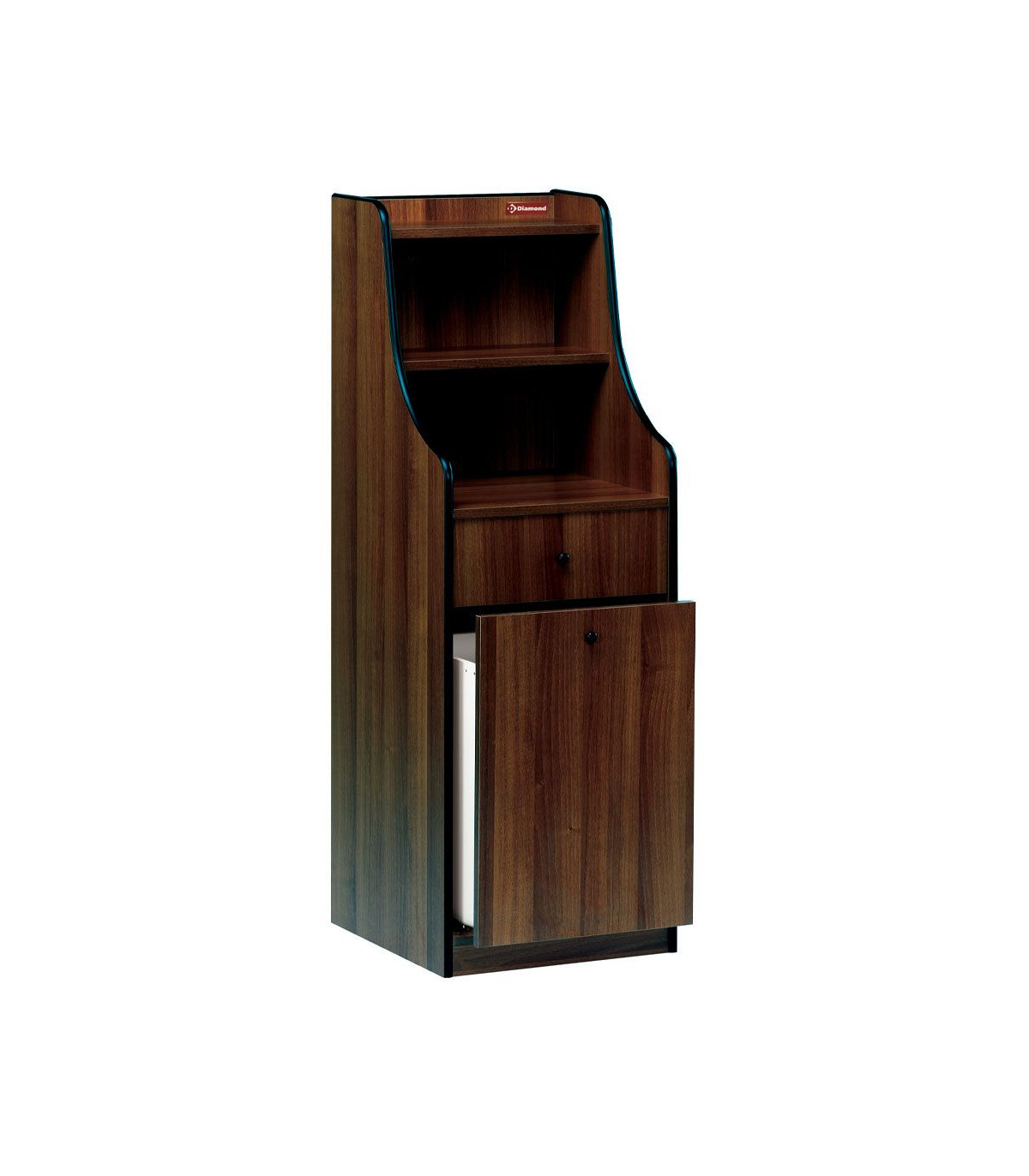 MEUBLE DE SERVICE 1 TIROIR 1 TREMIE WENGE dans MOBILIER SALLE