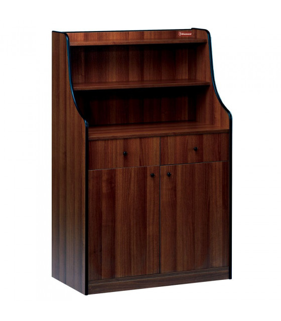 MEUBLE DE SERVICE 2 TIROIRS 2 PORTES WENGE dans MOBILIER SALLE