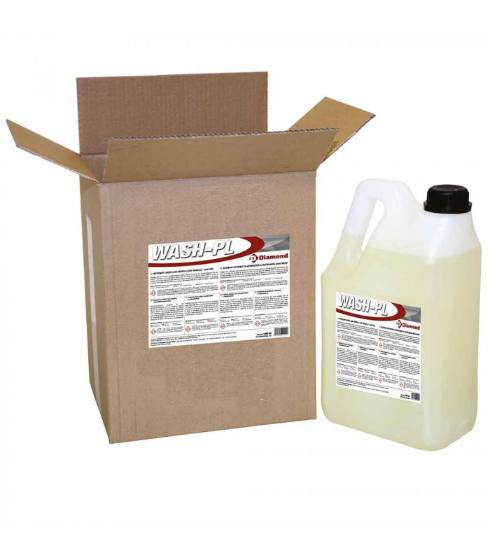 DETERGENT LIQUIDE LAVE-VERRES ET VAISSELLE EAU DURE 2 BIDONS X5LT-6KG DIAMOND dans DEGRAISSANT