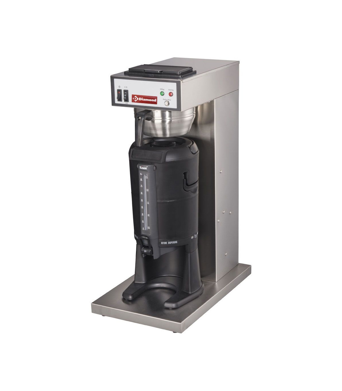 PERCOLATEUR A CAFE 1 GROUPE CONTAINER 2.5LT AUTOMATIQUE DIAMOND dans MACHINE A CAFE ESPRESSO