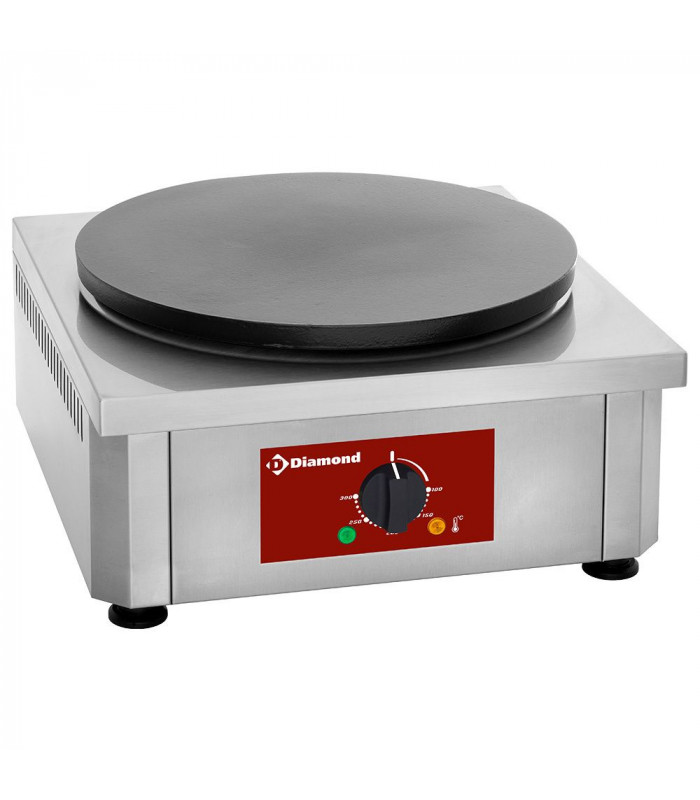CREPIERE HAUT RENDEMENT ELECTRIQUE Ø400MM EMAILLEE DIAMOND dans CREPIERE