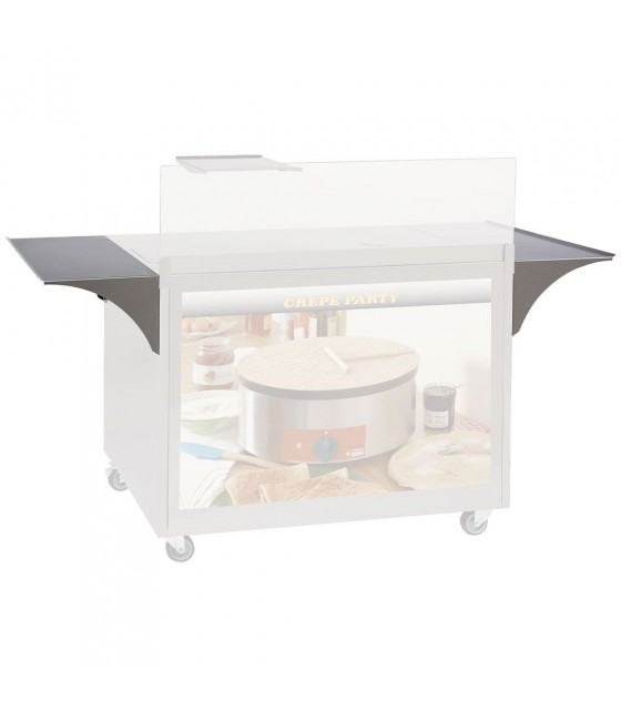 TABLETTE POUR CHARIOT STAND COMPTOIR CUISIMAT dans STAND DE VENTE