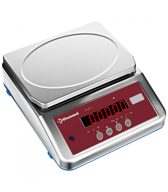 BALANCE ELECTRONIQUE INOX 4KG/1G DIAMOND dans BALANCE