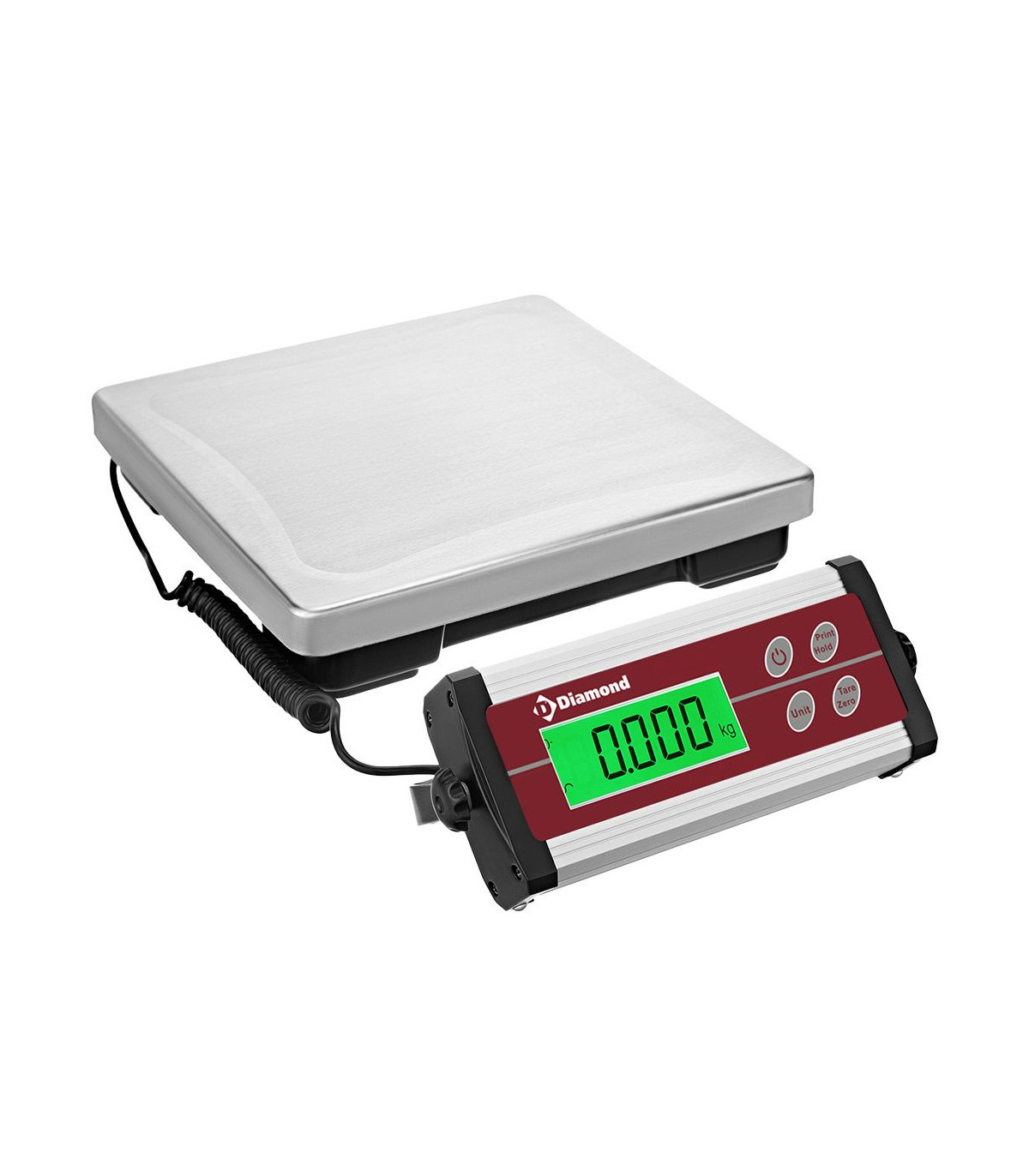 BASCULE ELECTRONIQUE INOX 15KG/5G DIAMOND dans BALANCE