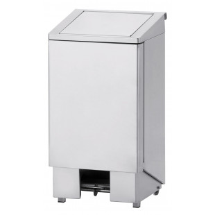 POUBELLE ETANCHE INOX 105LT SUR ROUES DIAMOND dans POUBELLES