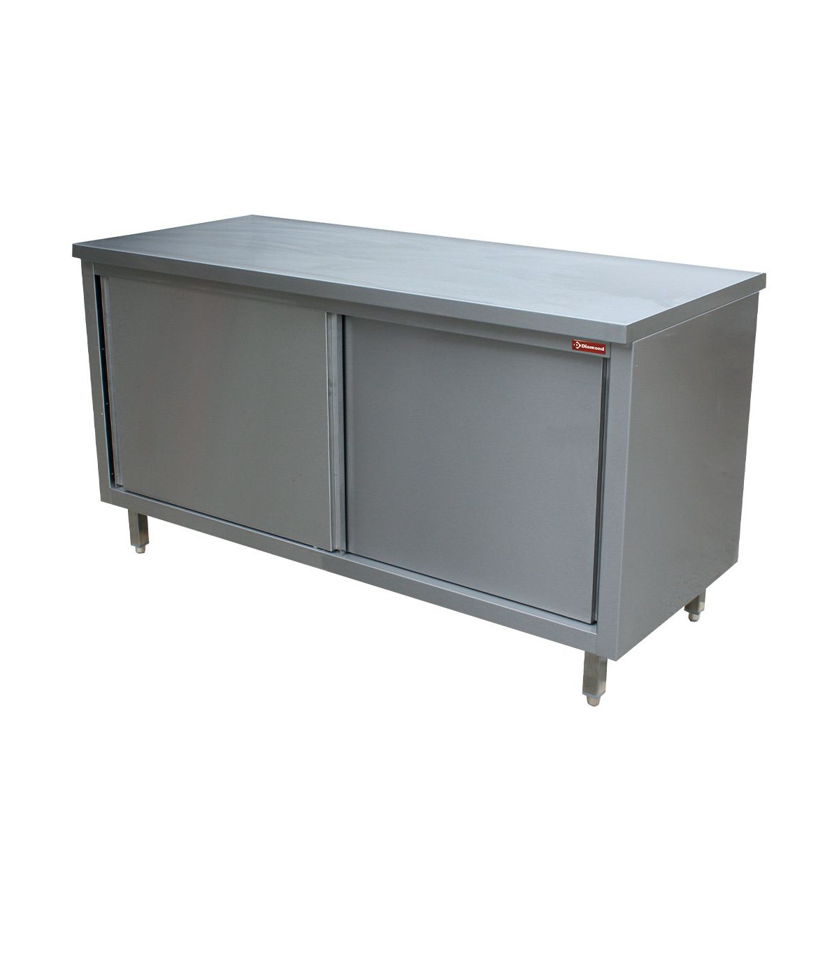 TABLE ARMOIRE NEUTRE TRAVERSANTE PORTES COULISSANTES 120CM DIAMOND dans ARMOIRES