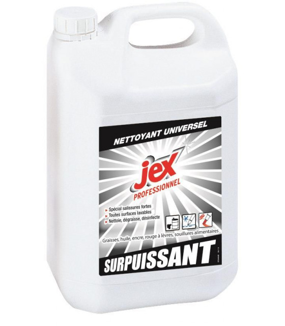 JEX PRO NETT SURPUISSANT 5LT dans DEGRAISSANT