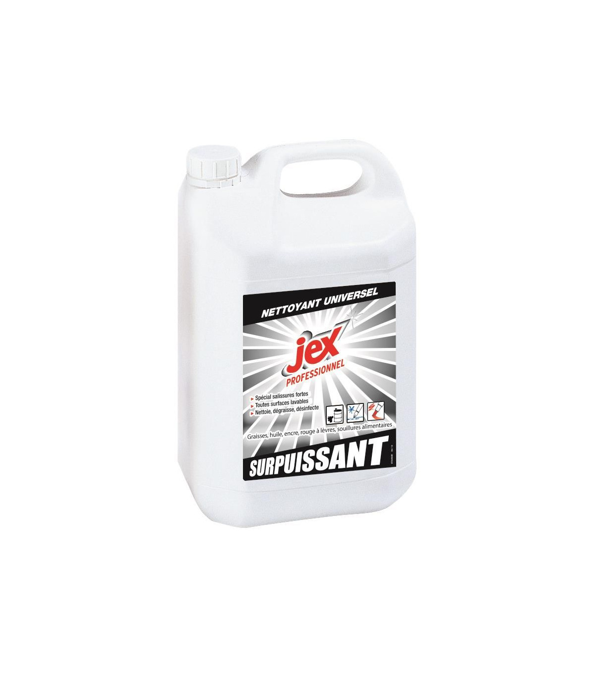JEX PRO NETT SURPUISSANT 5LT dans DEGRAISSANT