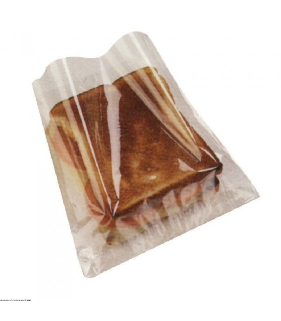 SACS POUR FAIRE DES CROQUES MONSIEUR - TOASTS 1000 PIECES dans EMBALLAGE EN CARTON ET PAPIER
