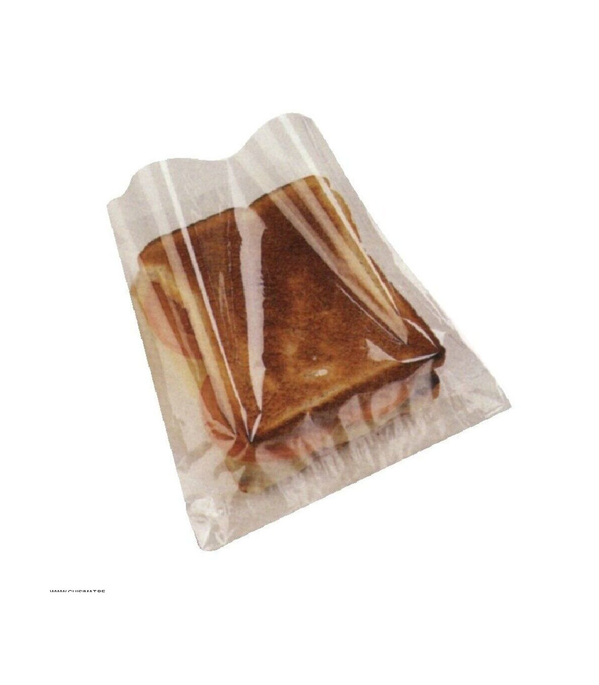 SACS POUR FAIRE DES CROQUES MONSIEUR - TOASTS 1000 PIECES dans EMBALLAGE EN CARTON ET PAPIER