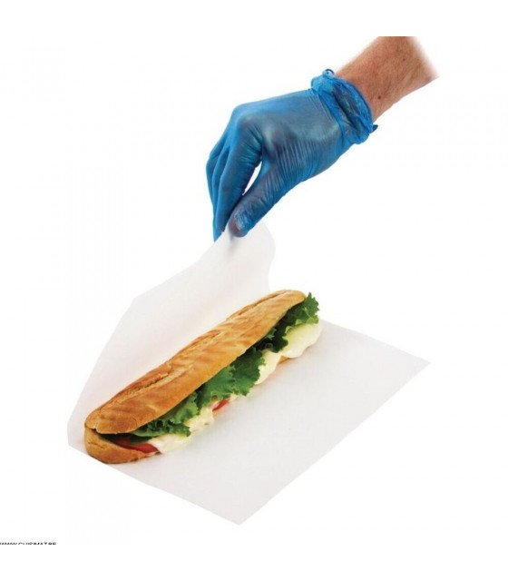 PAPIER CUISSON POUR PANINI GN1/2 100 FEUILLES dans TOILES DE CUISSON