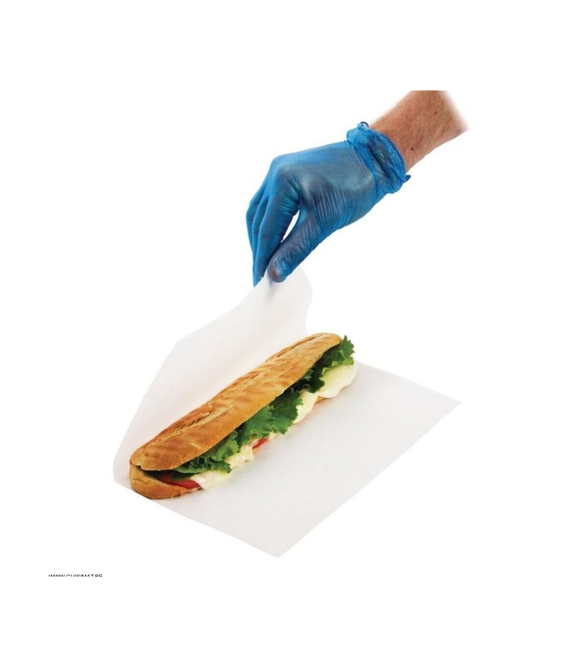 PAPIER CUISSON POUR PANINI GN1/2 100 FEUILLES dans TOILES DE CUISSON