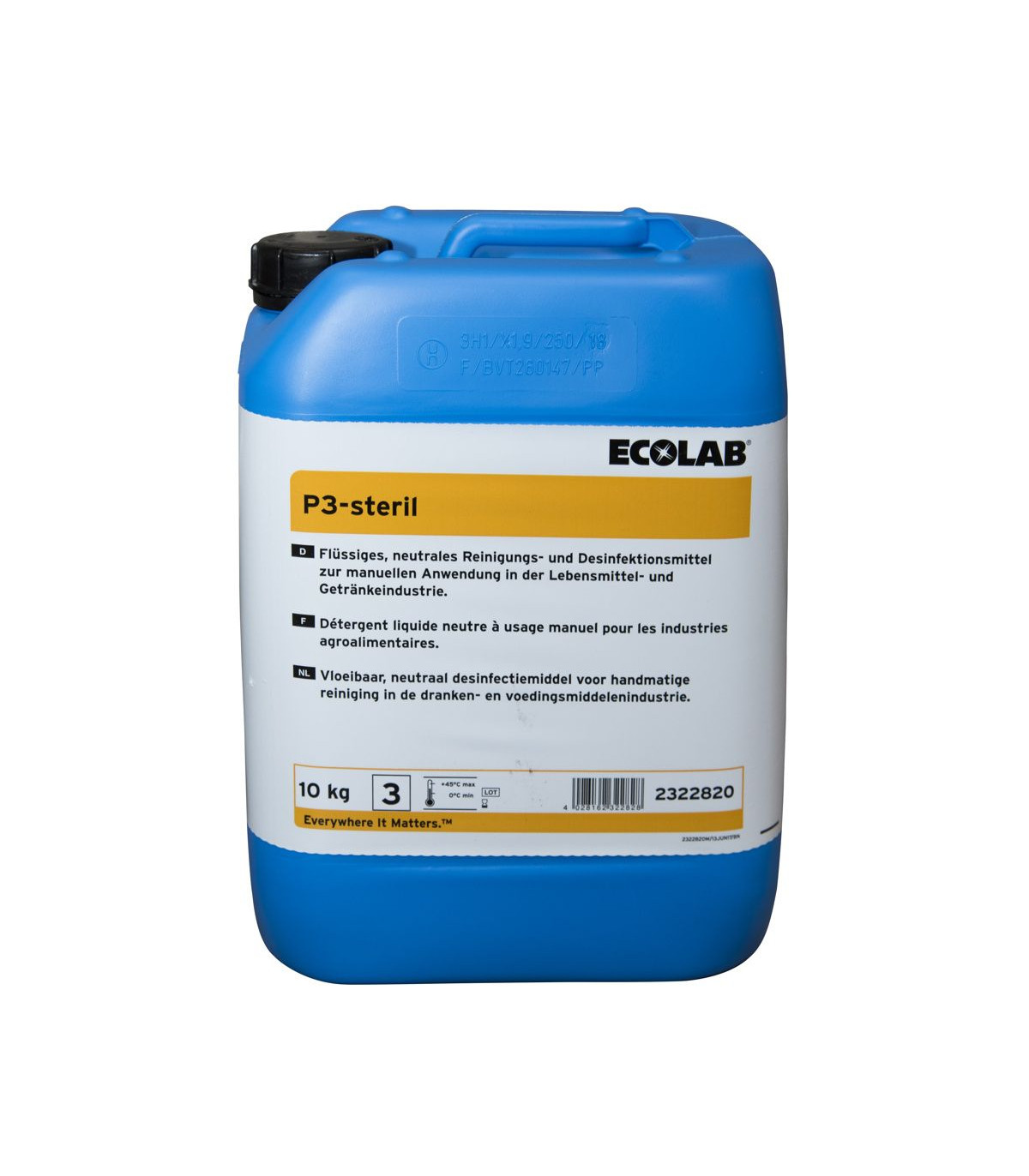 EOL  P3 STERIL 10KG 2322820 ECOLAB dans DEGRAISSANT